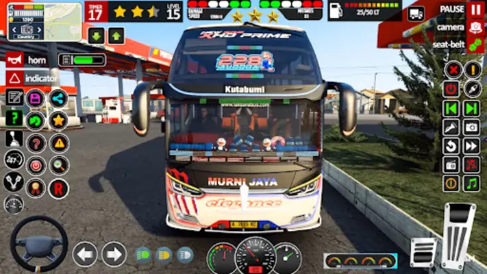 American Bus Game Simulator 3D android App screenshot 1